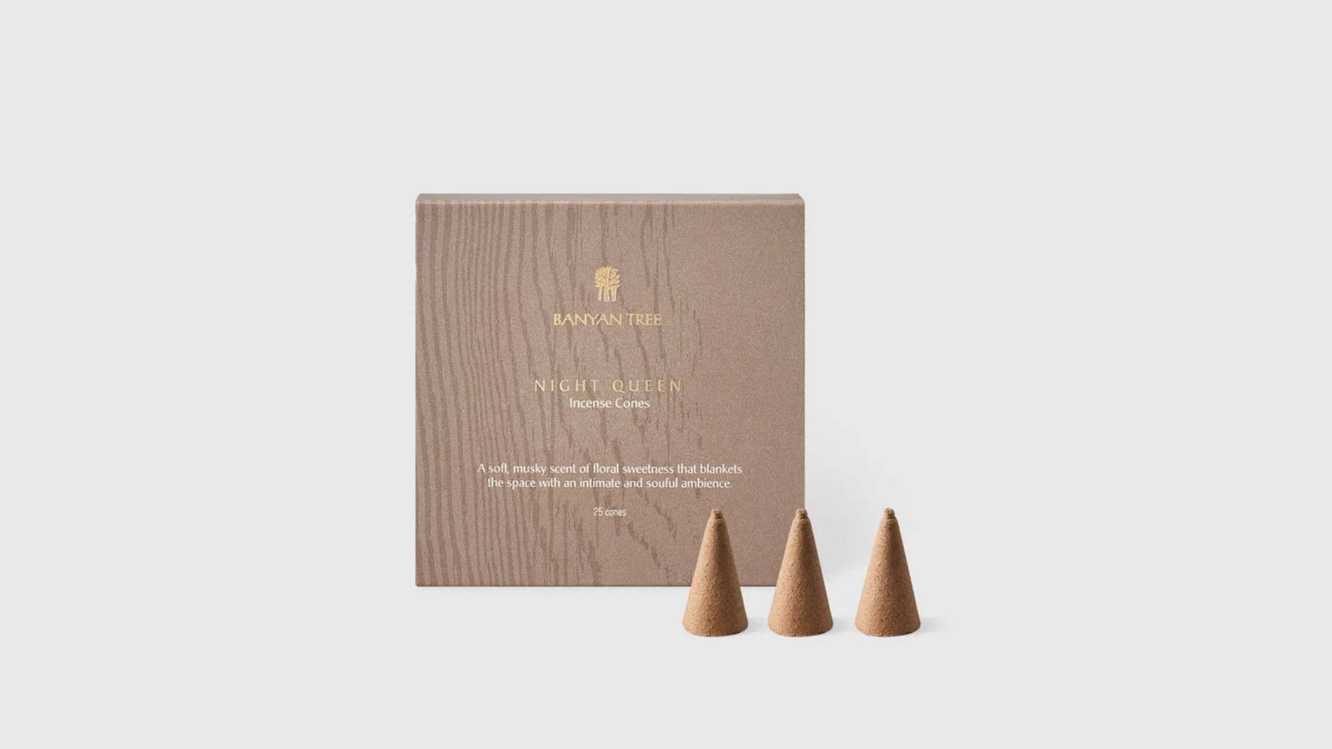 Night Queen incense cones by Essentials by Banyan Tree
